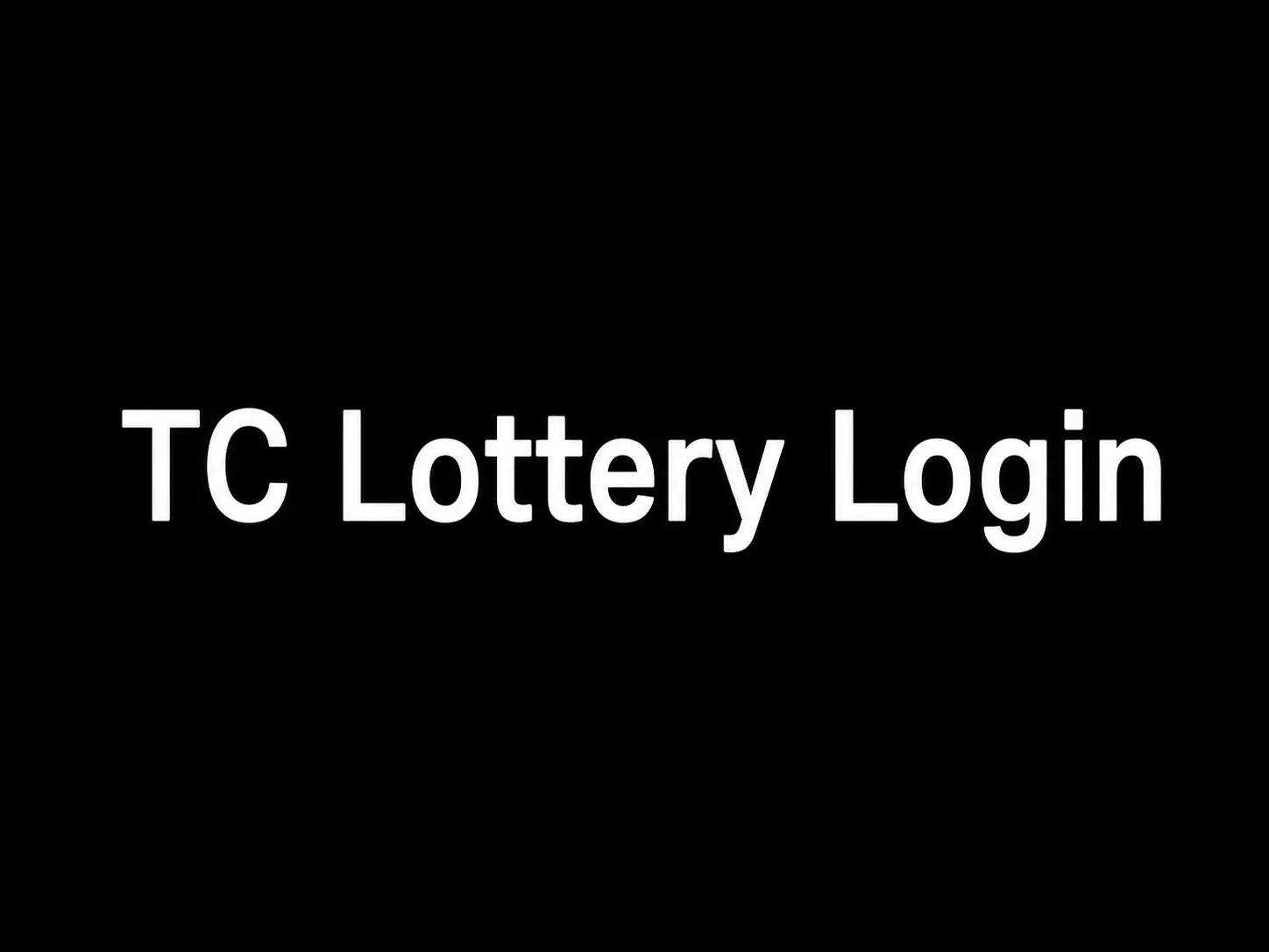 TC Lottery